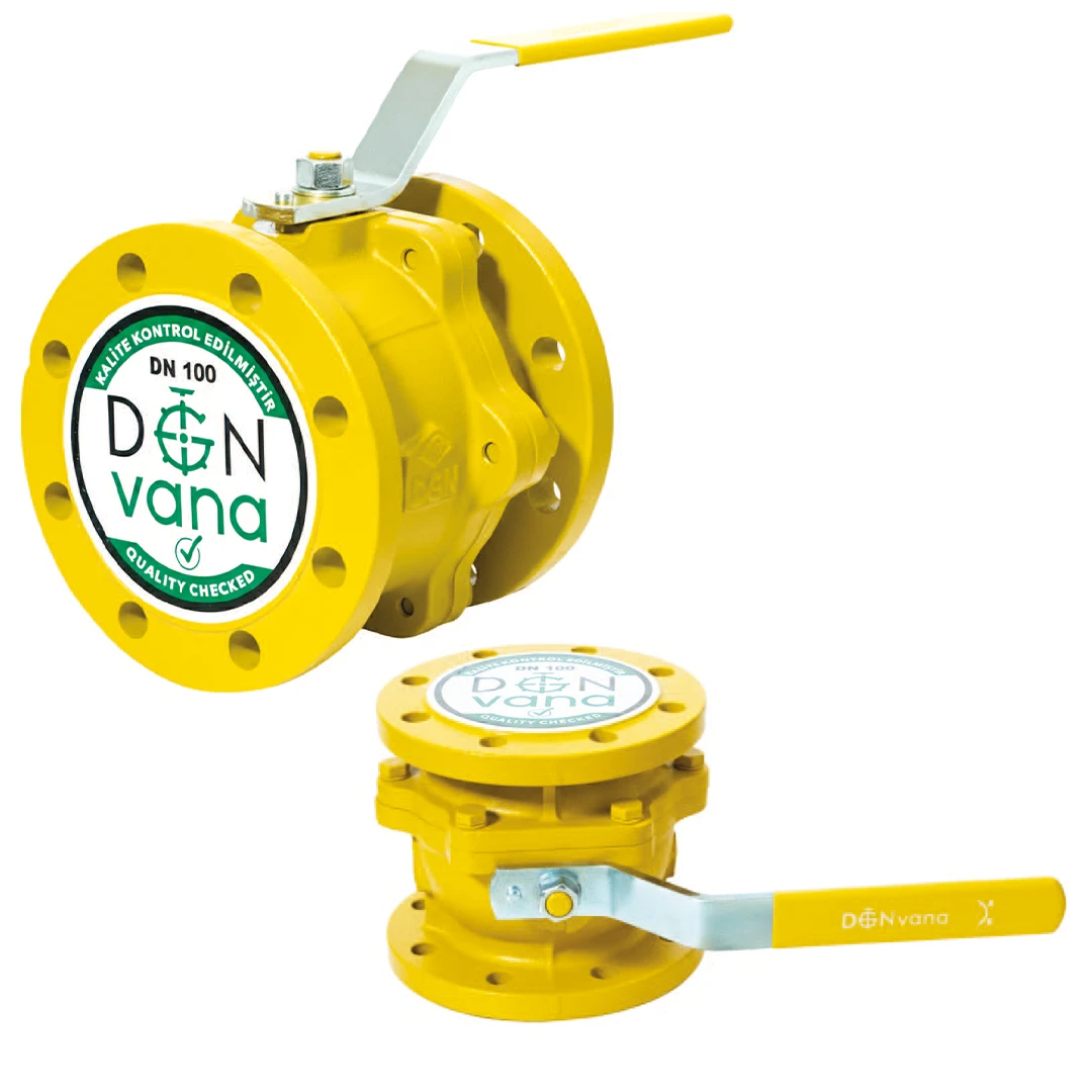 DN 100 - Natural Gas Ball Valve (2 Pieces)